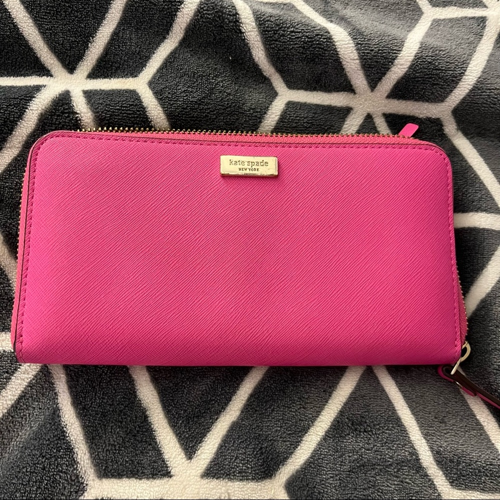 Hot Pink Kate Spade Wallet